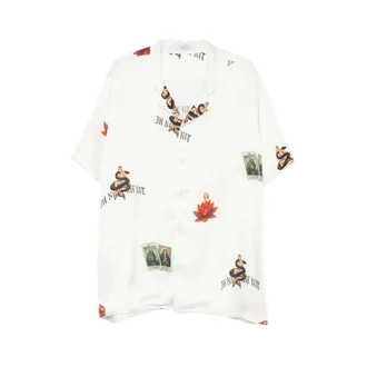 Ih Nom Uh Nit Short Sleeve Shirts, male, White, Size: 2XL Short Sleeve Shirt