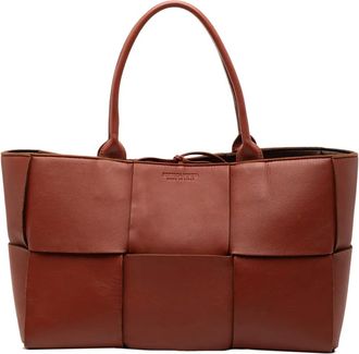 Bottega Veneta Borsa tote Intrecciato Maxi Intrecciato Arco media in nappa 2012-2025 - Marrone