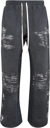 RRR123 Burn The Man broek met trekkoordsluiting - Grijs