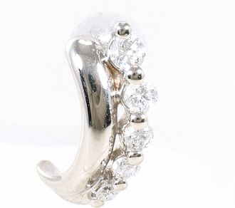 C&A Unbranded Half Hoop Earrings (Pre-Owned)