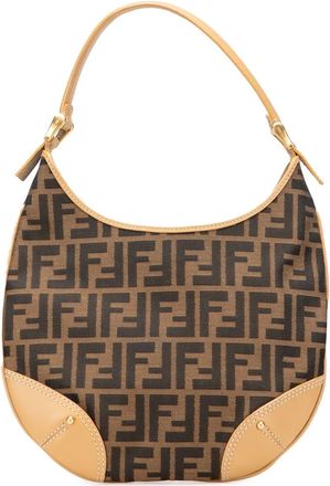 Fendi Borsa passepartout in tela con motivo Zucca 2000-2010 - Marrone