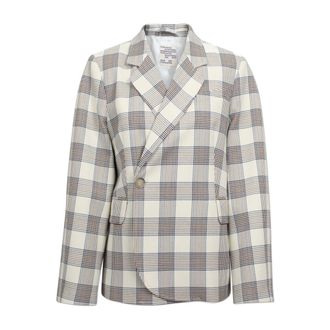 Baum Und Pferdgarten Blazers, female, Multicolor, M, Check Blazer Oversized Fashionable Stylish