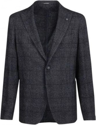 Tagliatore Single-Breasted Jacket - male - Tagliatore - Blazers - Blue - XL - Jackets