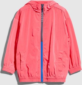 Gucci Kids - Nylon Froiss&eacute; Jacket, Pink, Ready-to-wear
