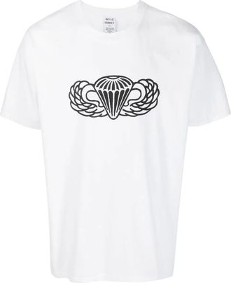 Wild Donkey graphic-print cotton T-shirt - men - Cotton - M - White