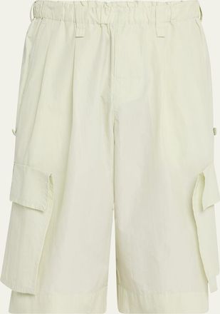 Homme Plissé Issey Miyake Mens Cotton Freshen Cargo Shorts