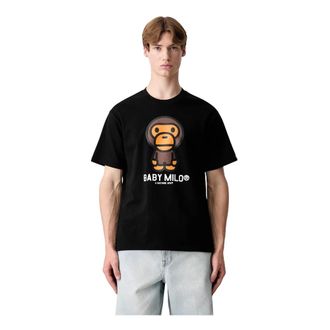 A Bathing Ape A Bathing Ape, Hombre, Camisetas, Negro, Talla: L