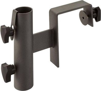 OEM Soporte Para Sombrilla De Jard&iacute;n Con Montaje Ajustable 28-103 Mm - Platinum Negro Homms