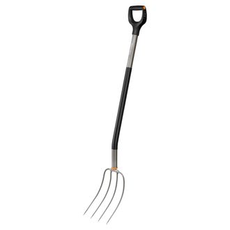 Fiskars Ergonomic Rastrillo Plateado 136 Cm Jardiner&iacute;a