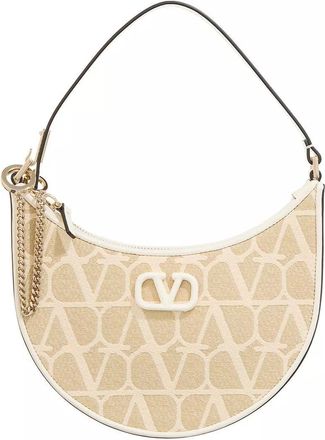 Valentino Garavani Hobo Bags - Mini Hobo Bag - beige - Hobo Bags for ladies