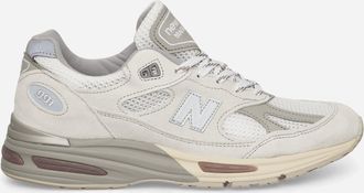 New Balance Made in UK 991v2 Sneakers Wind Chime / Brilliant White / Flint Gray