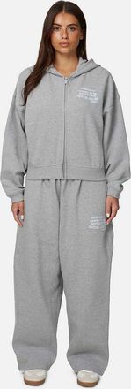 Good For Nothing Joggers ampi grigi con logo ricamato-Grigio
