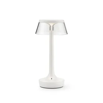 FLOS Bon jour Unplugged LED Akku-Tischleuchte, Color Tune, almost white