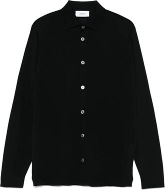 Lardini Trui - Heren - Overhemden - Zwart - Maat: L Wol
