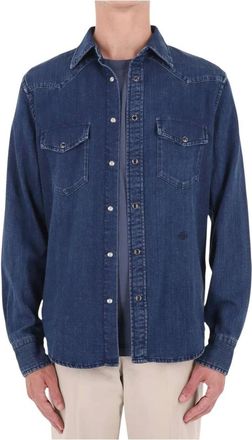Jacob Cohen Texas Shirt - - Shirts - Uomo - Blu - 2XL