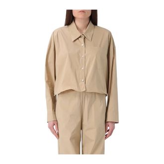 Liviana Conti Shirts, female, Beige, Size: XS Glenda Shirt