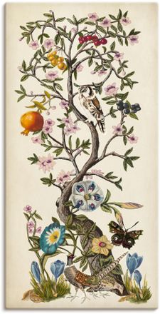 Artland Leinwandbild »Chinoiserie Natur I« Pflanzen 1 Stk. tlg. als Alubild, Outdoorbild, Leinwandbild, Poster in verschied. Grössen