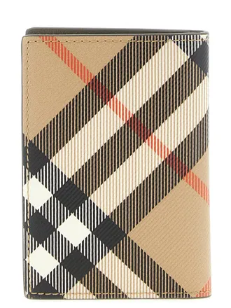 Burberry Burberry Check Card Case - beige