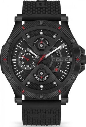 Police PEWJQ2110551 Mens Surigao Watch and Strap Gift Set - Black - One Size