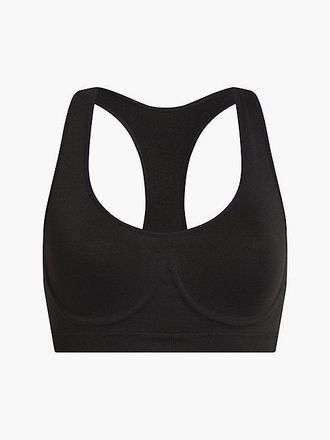 Calvin Klein Bralette - Bonded Flex - Calvin Klein - Black - Women - XS