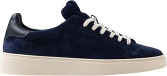 D.A.T.E. M431-Lv-Sd-Bl - Heren - Sneakers - Blauw - 43 EU - Su&egrave;de - Schoenen