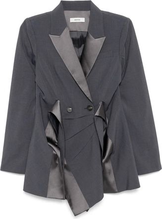 BESFXXK Blazer asimmetrico - Grigio