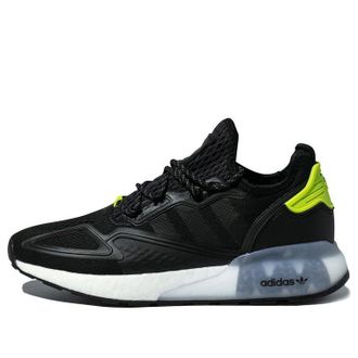 adidas ZX 2K Boost Black Semi Solar Slime FY4497