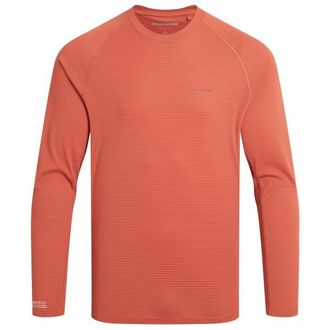 Craghoppers Nosilife Solarshield+ L/S T-Shirt Longsleeve f&uuml;r Herren | rot