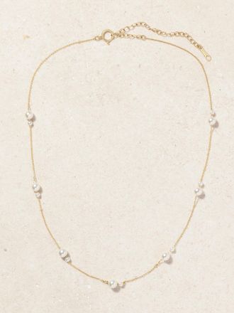 Mizuki Collana In Oro 14 Carati Con Perle Sea Of Beauty