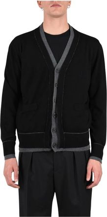 Paolo Pecora Cardigan - Heren - Truien - Zwart - Maat: L Taf