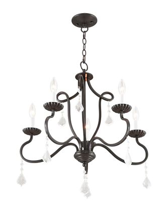 Livex Lighting Livex Callisto 5-Light English Bronze Chandelier