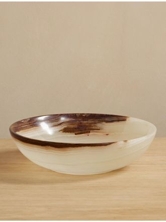 JiaJia Onyx Bowl - White