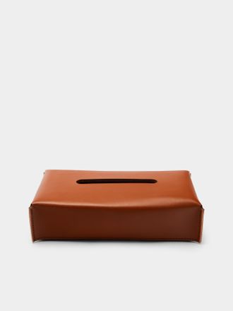 Rabitti 1969 Amsterdam Leather Rectangular Tissue Box