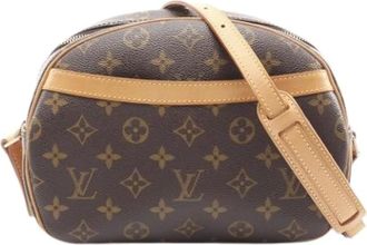 Louis Vuitton Pre-owned Cross Body Bags, female, Brown, Size: ONE SIZE Pre-owned Canvas Cross Body Bag