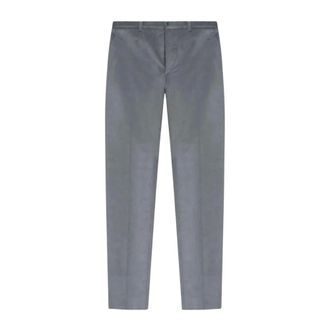 Etro Classic Fit Broeken - Heren - Broeken - Blauw - Maat: XL Katoen