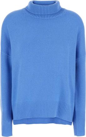 Lisa Yang Truien & Vesten, Dames, Blauw, M, Kasjmier, Heidi Sweater