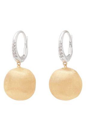 Marco Bicego 18K Gold & Diamond Drop Earrings in 18K Yellow Gold at Nordstrom