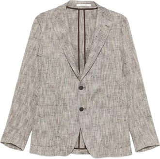 Tagliatore Textured Two-button Blazer