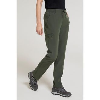 Mountain Warehouse Dames/Dames Avontuur Waterbestendige Wandelbroek (Kaki Groen)