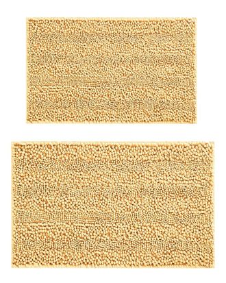 Laura Ashley Astor 2Pc Chenille Bath Mat Set