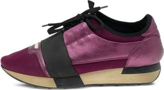 Balenciaga leather sneakers - Purple