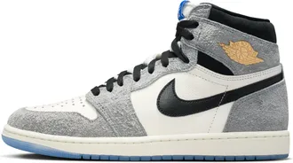 Nike Jordan Mens Air Jordan 1 Retro High OG Shoes in Grey | DZ5485-003