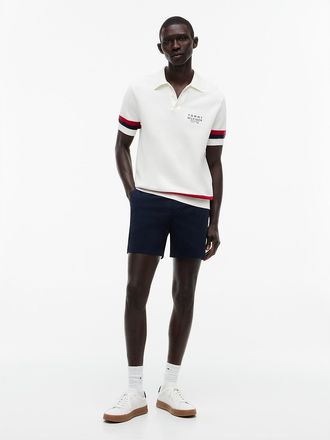 Tommy Hilfiger Mens Regular Fit 5 Comfort Waist Tommy Short - Navy - 42