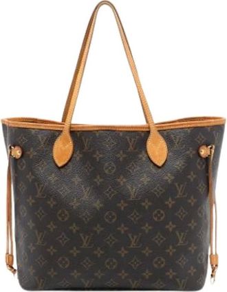Louis Vuitton Pre-owned Tote Bags, female, Brown, Size: ONE SIZE Pre-owned Fabric Tote