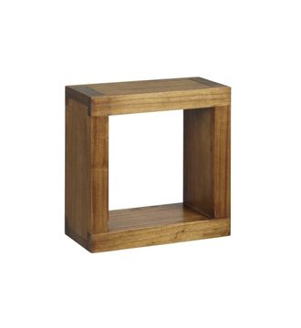 Moycor Estante de madera marr&oacute;n 40x40 cm