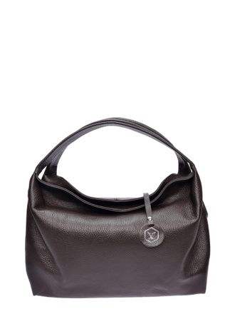 Luisa Vannini Bordeauxrood Rundleer Tas