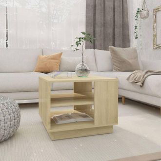 vidaXL Tavolino da Salotto Rovere Sonoma 55x55x43 cm in Truciolato - Vidaxl