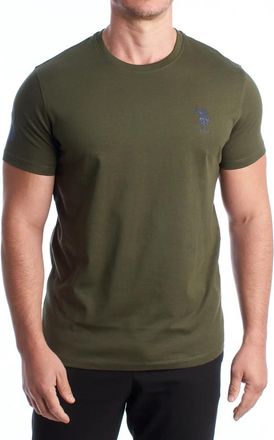 U.S.Polo Association T-Shirts - Heren - T-shirts - Groen - M - Katoen - Tops