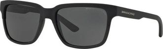 A|X Armani Exchange Zonnebrillen - Heren - Zonnebrillen - Zwart - 56 MM - Accessoires