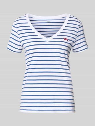 Levi's Regular Fit T-Shirt aus reiner Baumwolle in Blau, Gr&ouml;&szlig;e XS